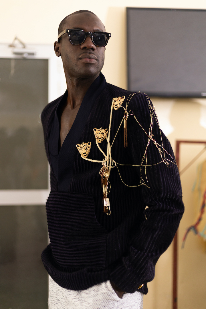 Mannequin en coulisse